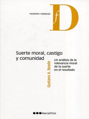 cover image of Suerte moral, castigo y comunidad